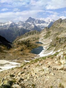 Randonnée sportive Champsaur par Tudual GRall accompagnateur en montagne et guide de randonnée