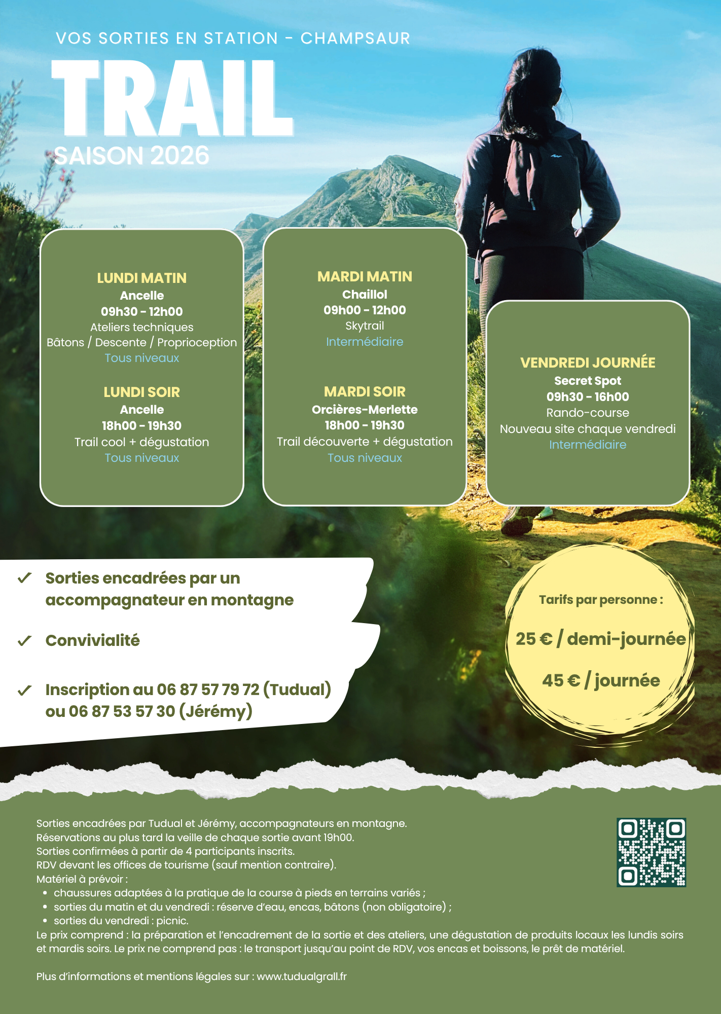 Sorties trail Champsaur